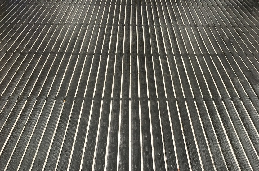 Image close up of the geosynthetic, ArmaLynk®, an ultra high strength geogrid for basal reinforcement and ground stabilisation applications.